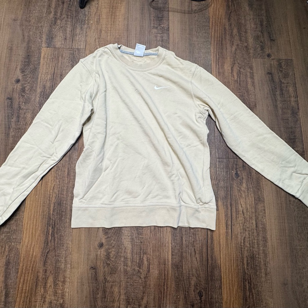 Nike Men's Cream Sweater